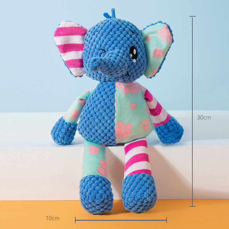 Jouet en peluche sonore pour chien avec des molaires soulageant l'ennui, produits pour animaux de compagnie.
