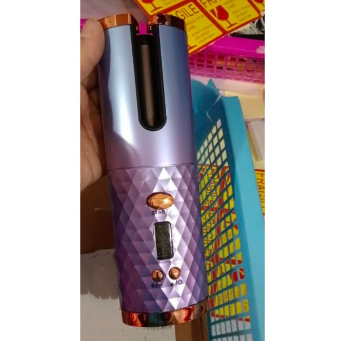 Fer à friser USB sans fil multifonctionnel.