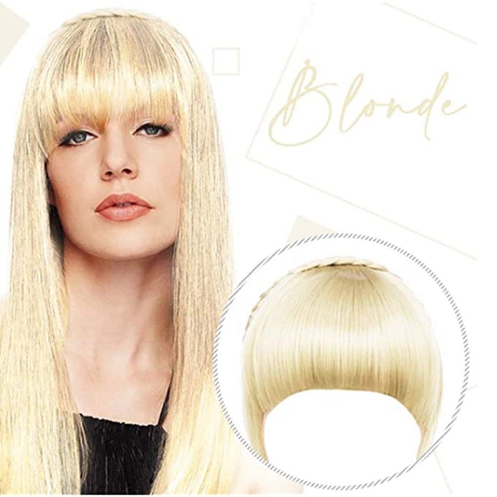 Bandeau double tresse torsadée avec frange et frange en fibre chimique - KaoKao