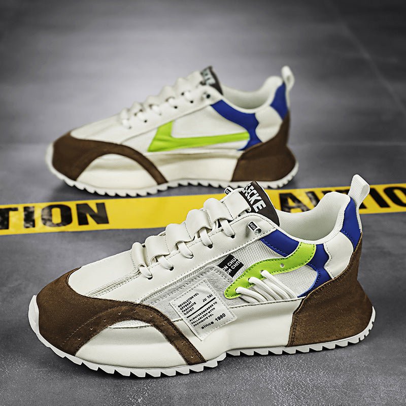 Baskets respirantes, décontractées et polyvalentes pour hommes, chaussures de travail à plateforme pour papa - KaoKao