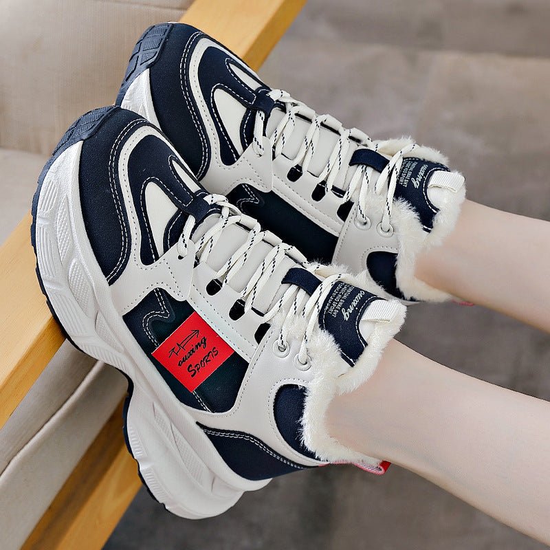 Baskets thermiques en polaire pour femmes d'hiver - KaoKao