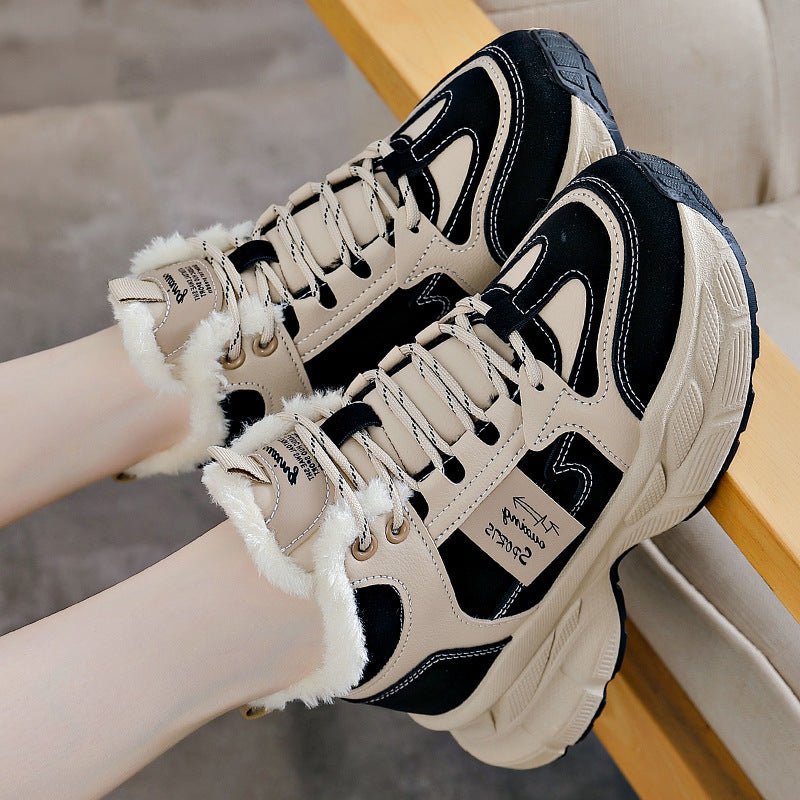 Baskets thermiques en polaire pour femmes d'hiver - KaoKao