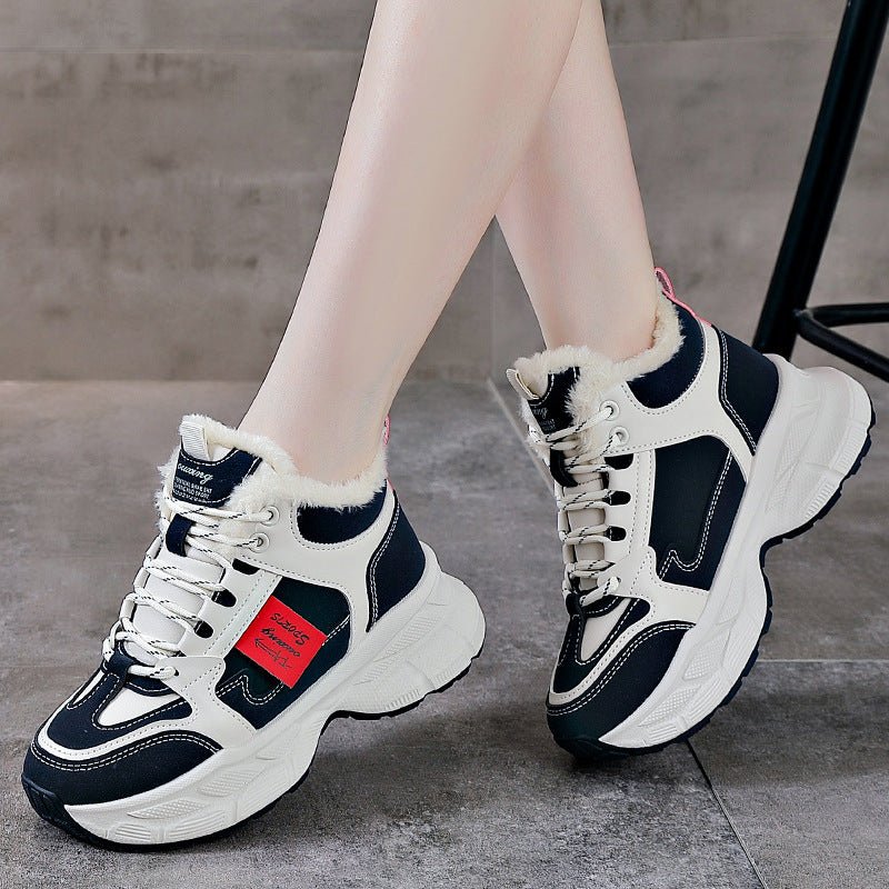 Baskets thermiques en polaire pour femmes d'hiver - KaoKao