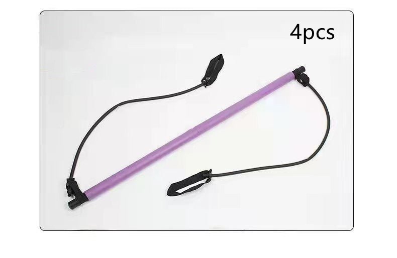 Bâton d'étirement Pilates Yoga Home Stretch Training Puller Bâton de fitness multifonctionnel - KaoKao