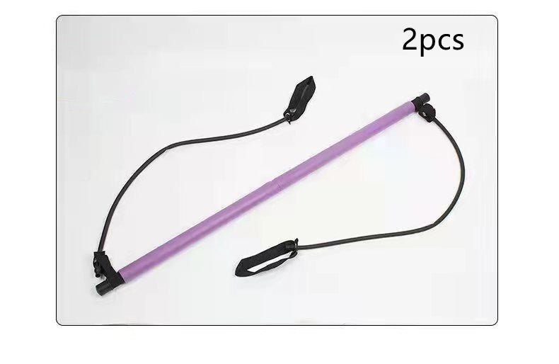 Bâton d'étirement Pilates Yoga Home Stretch Training Puller Bâton de fitness multifonctionnel - KaoKao
