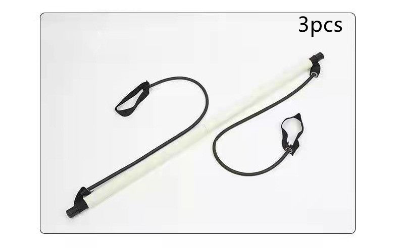 Bâton d'étirement Pilates Yoga Home Stretch Training Puller Bâton de fitness multifonctionnel - KaoKao