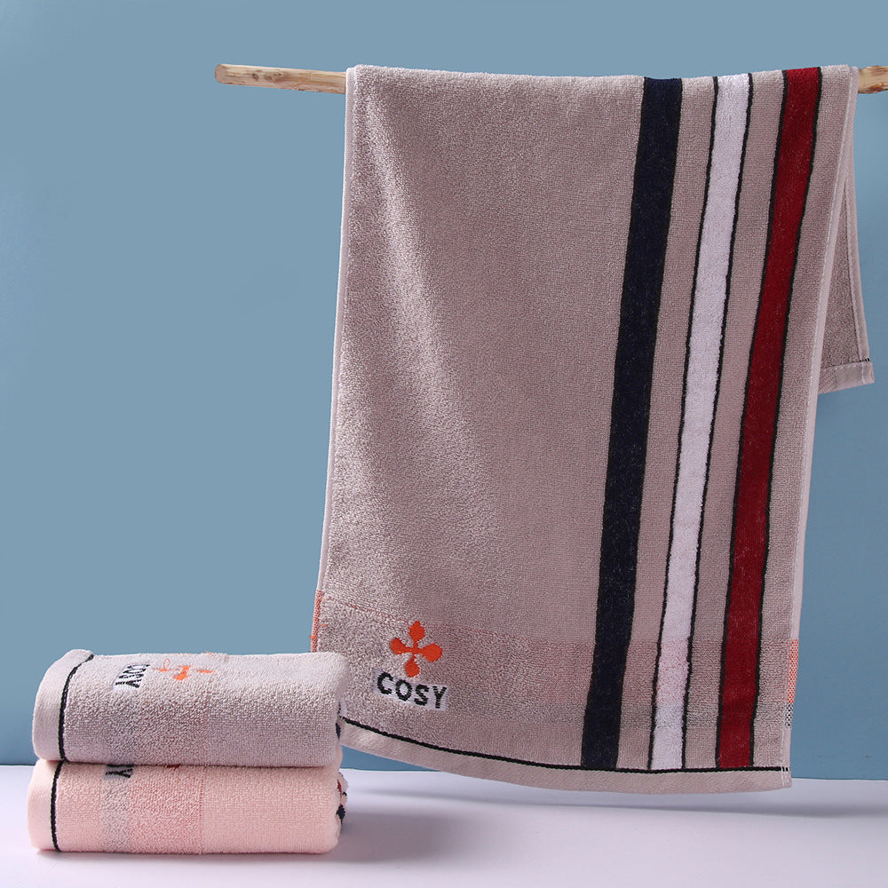 Serviette absorbante en coton épais avec cadeau pour les mains