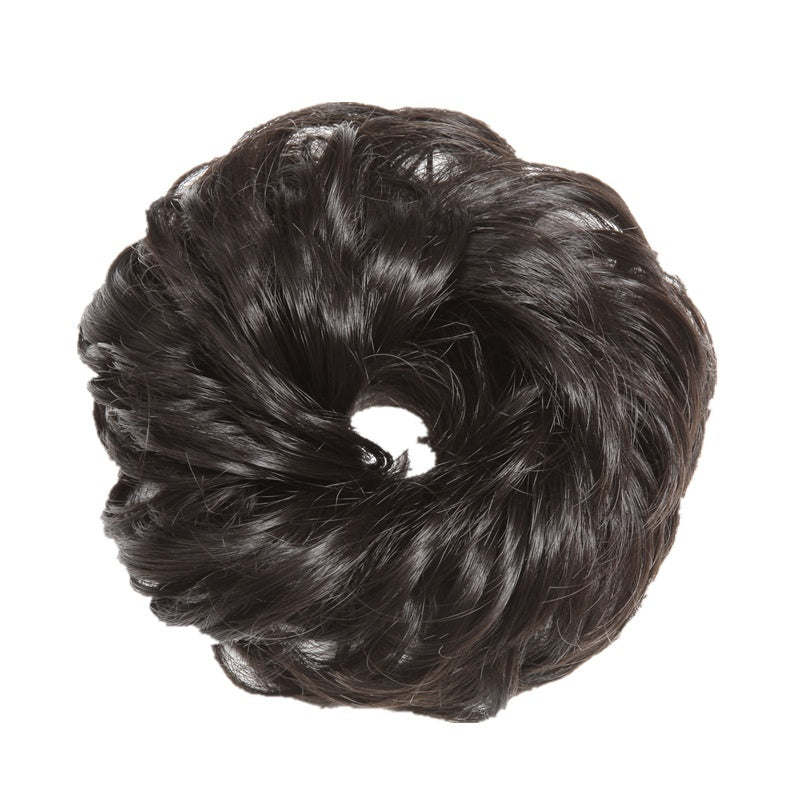 Bandeau pour cheveux de perruque Bandeau pour cheveux en chignon Simulation mate moelleuse