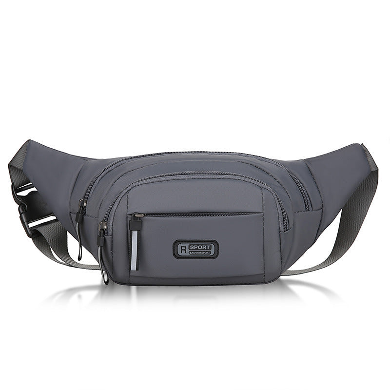 Sac à bandoulière multifonctionnel pour hommes, résistant à l'usure et étanche.