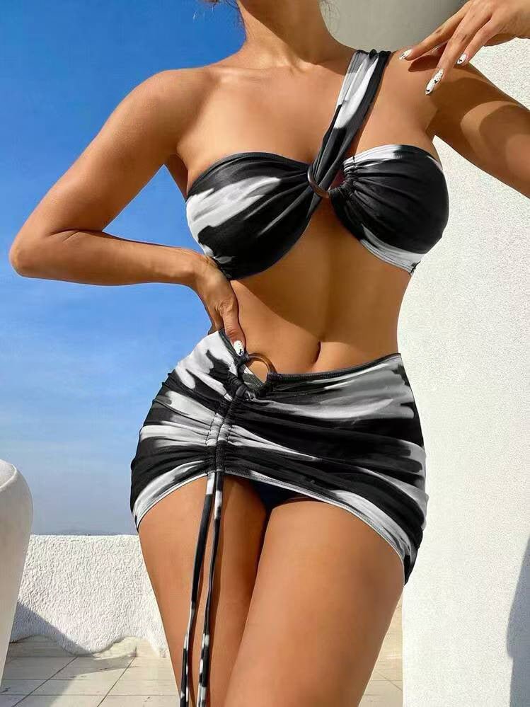 Bikini trois pièces à épaules dénudées - KaoKao