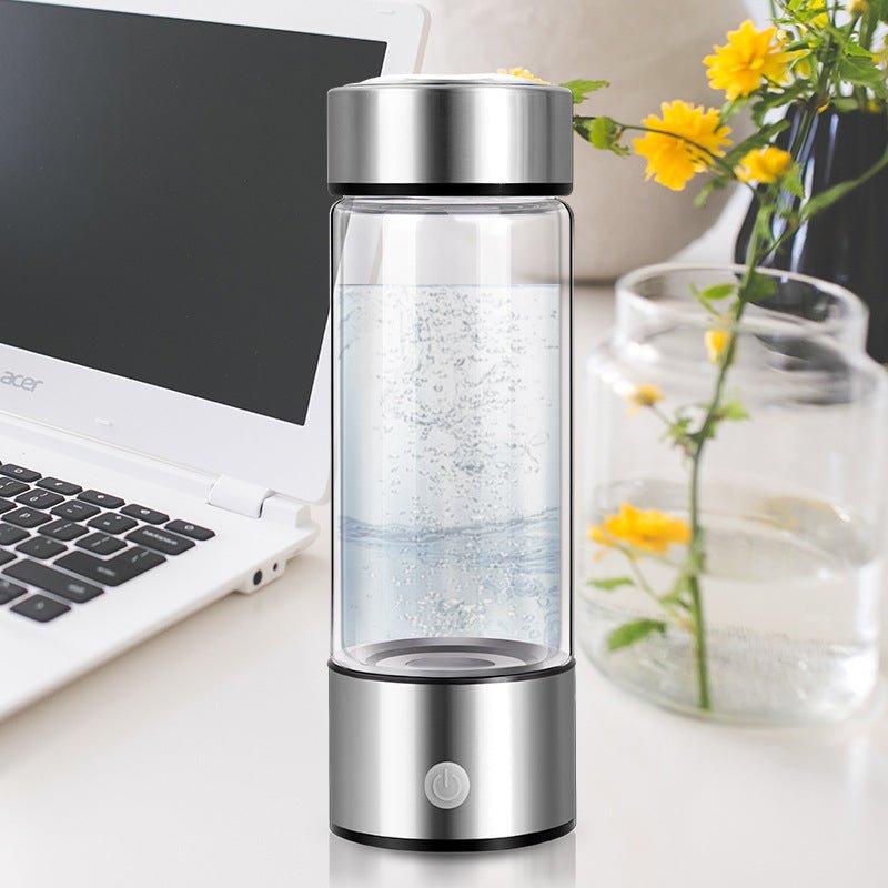 Bouteilles d'eau à hydrogène, bouteille électrique génératrice d'eau riche en hydrogène, nouvelle technologie, rechargeable, portable, antioxydant - KaoKao