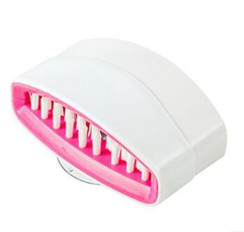 Brosse de nettoyage pour couteau et fourchette créatifs avec brosse de nettoyage pour fruits et légumes, brosse de nettoyage de cuisine avec ventouse. - KaoKao