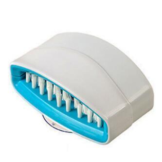 Brosse de nettoyage pour couteau et fourchette créatifs avec brosse de nettoyage pour fruits et légumes, brosse de nettoyage de cuisine avec ventouse. - KaoKao