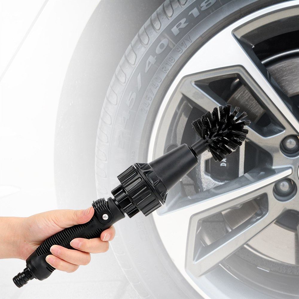 Brosse de nettoyage rotative à eau avec pulvérisateur à main - KaoKao