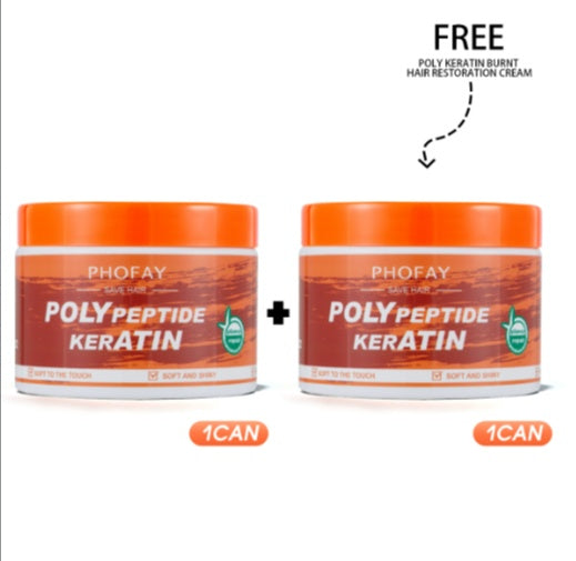 PHOFAY POLY CRÈME DE RESTAURATION CAPILLAIRE BRÛLÉE À LA KÉRATINE