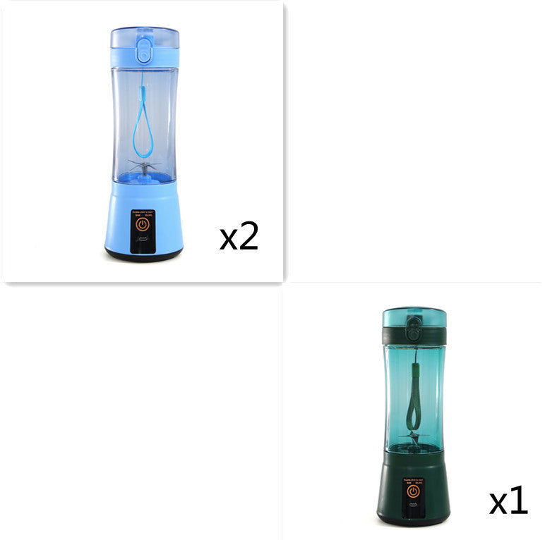 Extracteur de jus de fruits électrique portable sans fil, mixeur mini rechargeable par USB, machine à smoothie multifonction pour l'été, fournitures de cuisine.