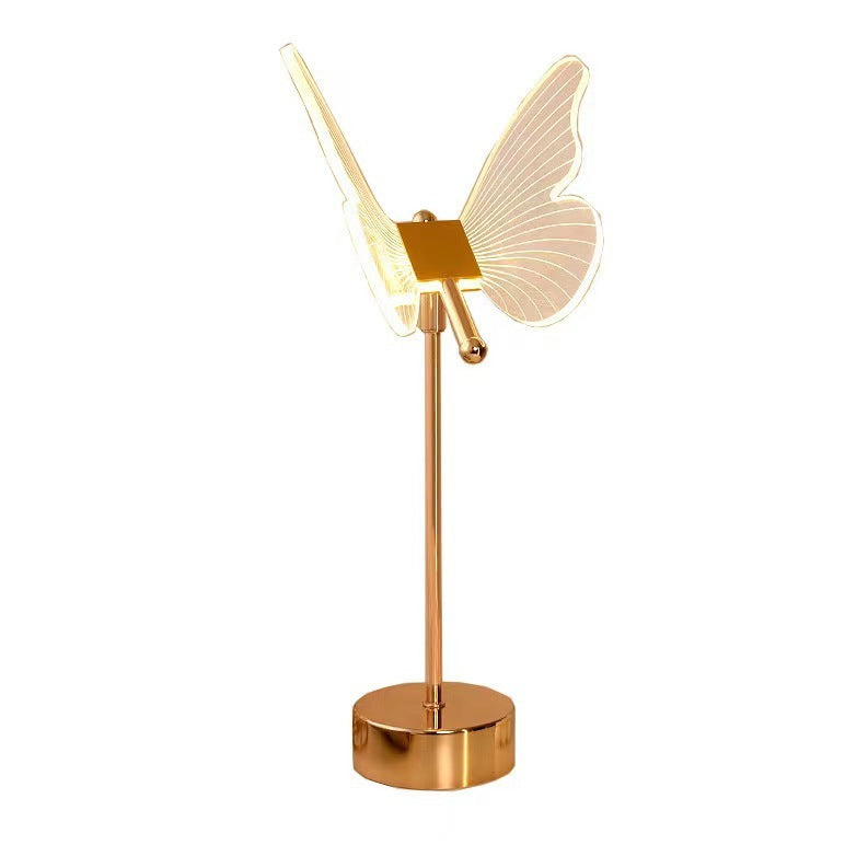 Lampe de table décorée de fleurs pour la chambre à coucher, c'est chaleureux