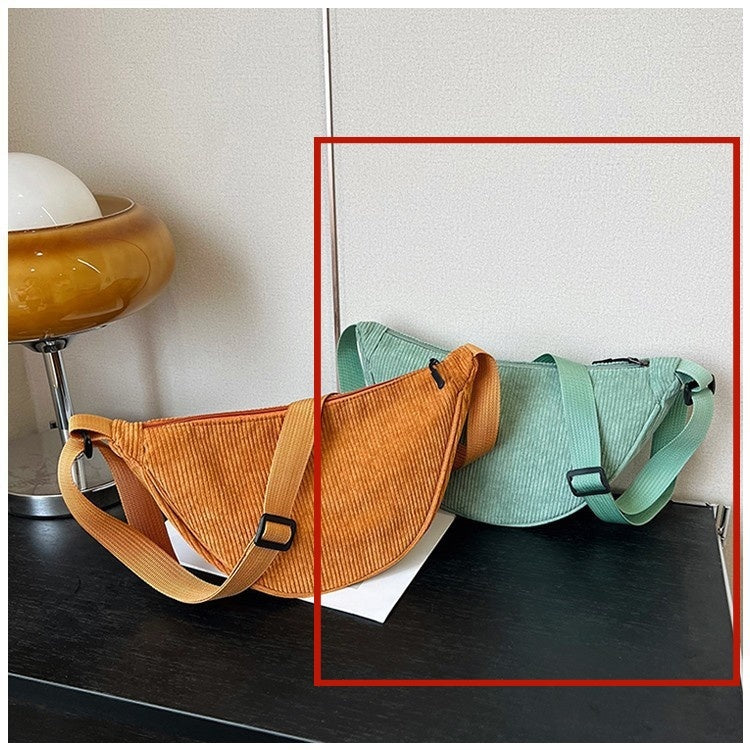 Sac à dos dumpling croisé de grande capacité automnal