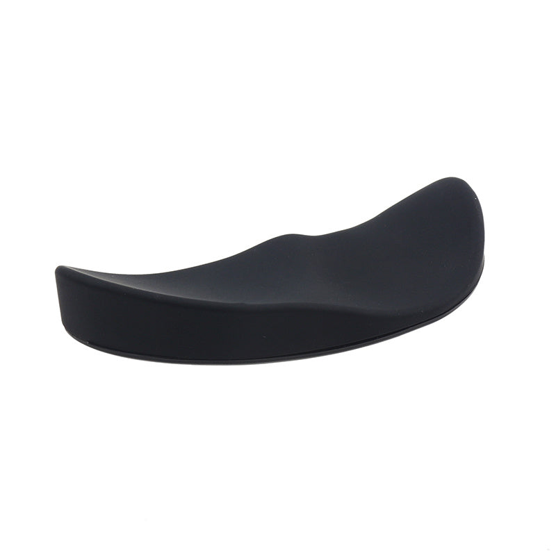 Repose-poignet ergonomique pour souris, tapis de souris en gel silicone antidérapant, support de repose-poignet en forme de flux, tapis de souris pour ordinateur, accessoires pour PC de bureau et de jeu.