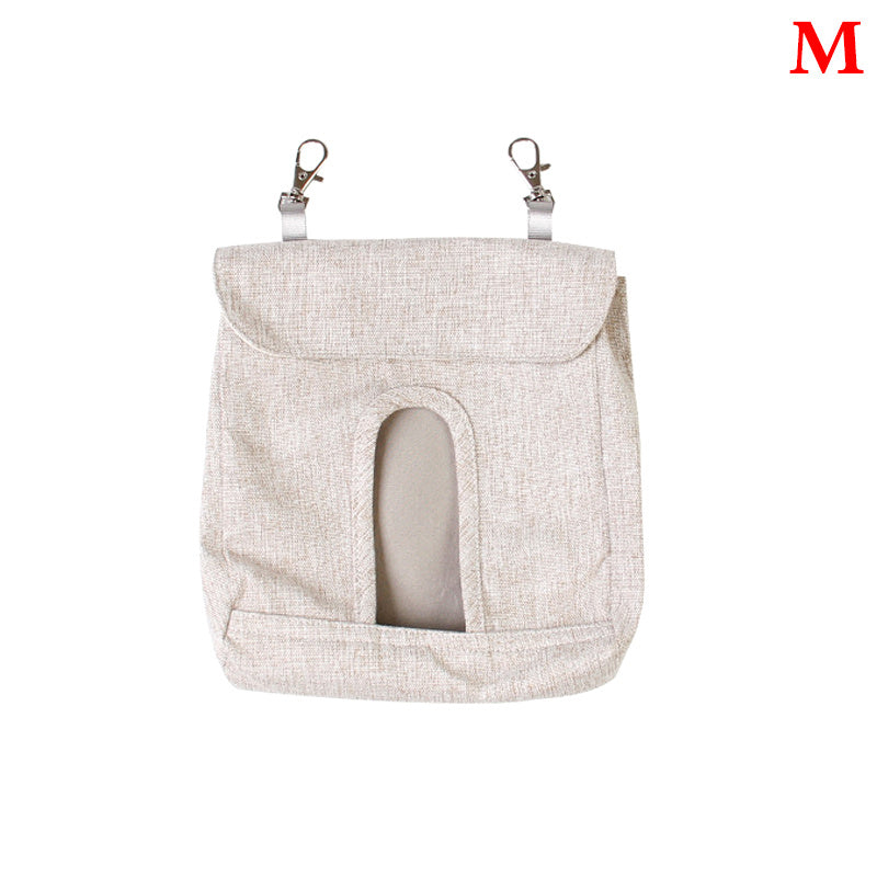 Sac d'alimentation pour lapin, cochon d'Inde et hamster.
