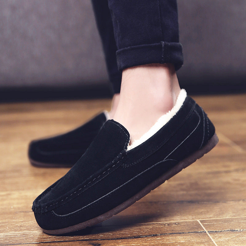 Chaussettes de jambe courtes pour hommes et chaussures décontractées.