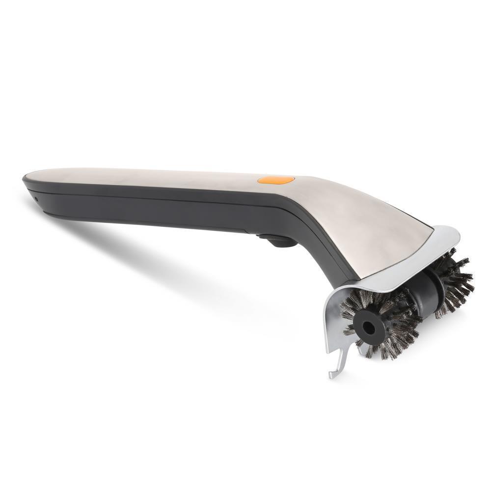 Brosse électrique pour barbecue à vapeur en fil d'acier inoxydable