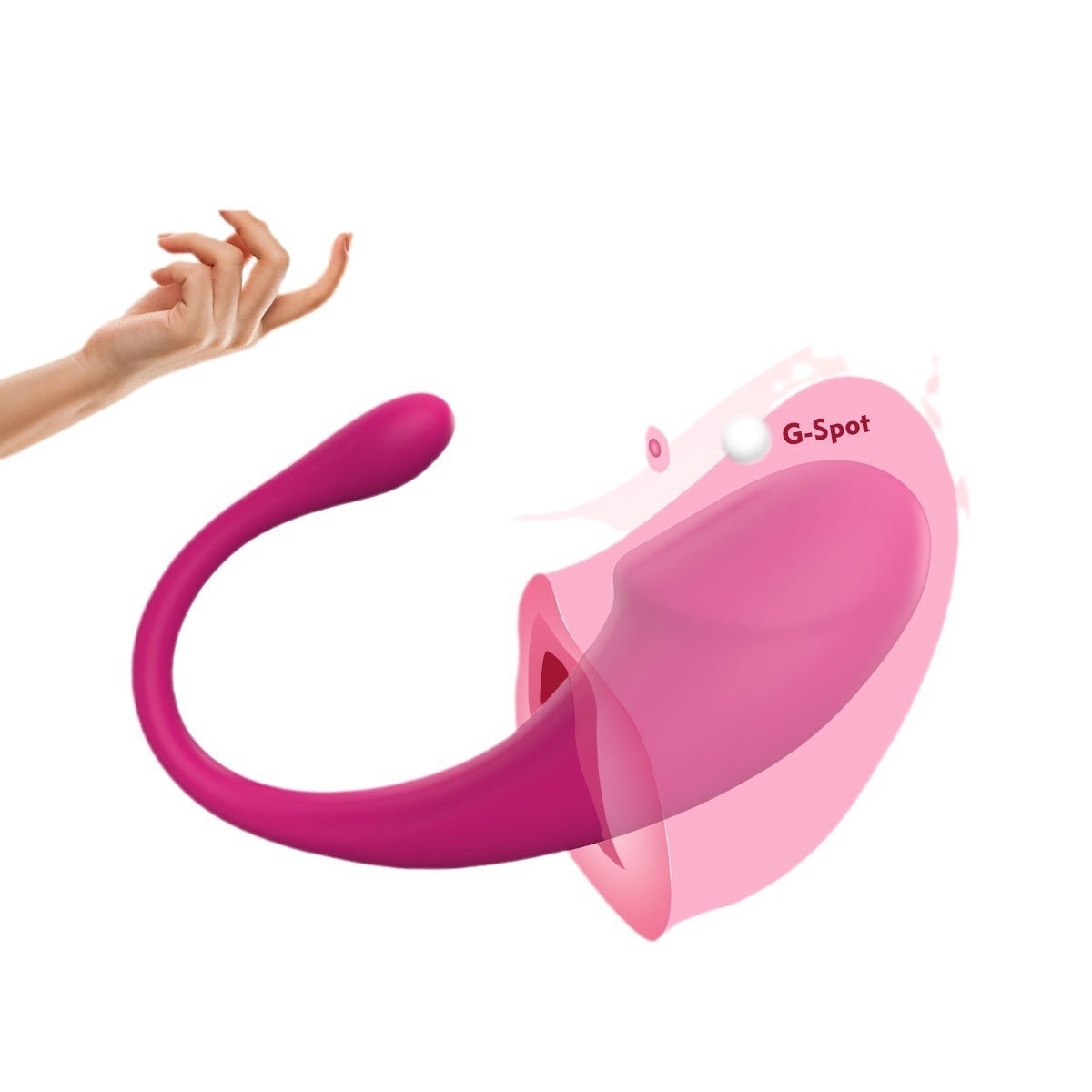 Vibromasseur vaginal à 9 vitesses contrôlé par application, masseur d'œufs vibrants pour point G, stimulateur portable, jouets de massage pour femmes et couples
