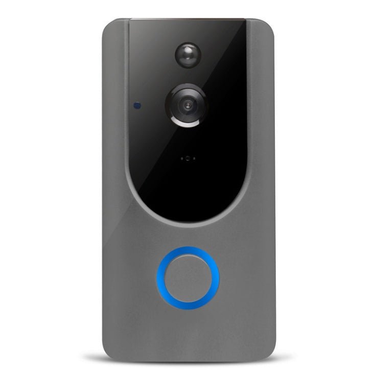 Caméra de sonnette vidéo WiFi intelligente avec interphone visuel, carillon, vision nocturne, sonnette IP, caméra de sécurité sans fil. - KaoKao