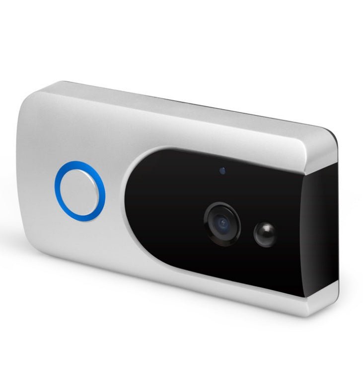 Caméra de sonnette vidéo WiFi intelligente avec interphone visuel, carillon, vision nocturne, sonnette IP, caméra de sécurité sans fil. - KaoKao