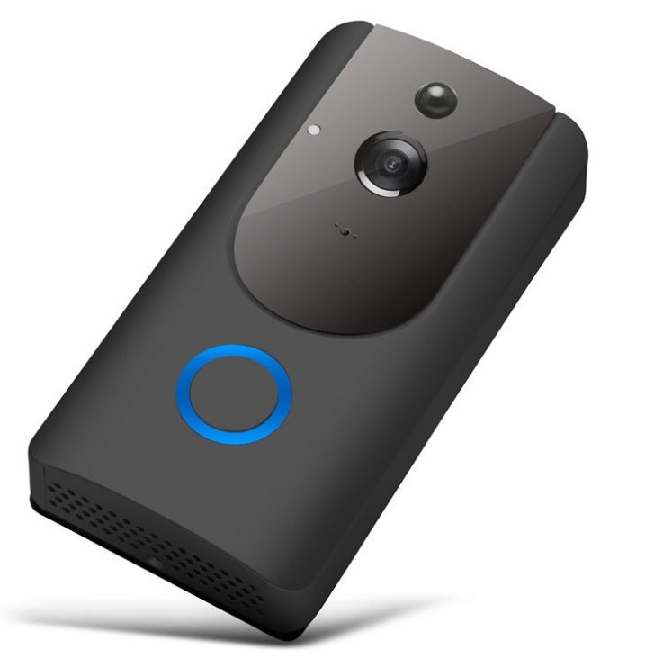 Caméra de sonnette vidéo WiFi intelligente avec interphone visuel, carillon, vision nocturne, sonnette IP, caméra de sécurité sans fil. - KaoKao