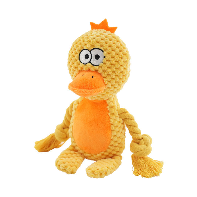 Jouets interactifs en corde de coton avec son pour animaux de compagnie, article de formation pour le tir à la corde, jouet créatif pour chien, fournitures de formation pour chiens.