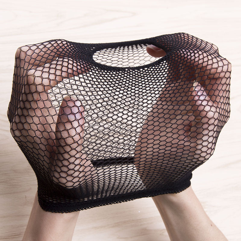 Filet à cheveux en tissu fixe invisible pour perruque