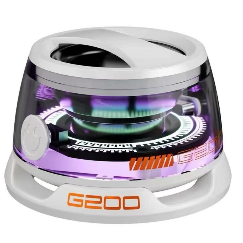 Haut-parleur Bluetooth portable G200 RGB Lighting Speaker BT5.3 Mini Sound Box 7 heures de lecture Support de téléphone magnétique