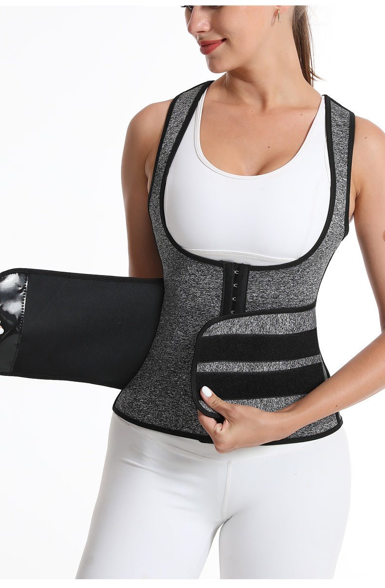 Ceinture amincissante en néoprène pour femme, idéale pour le sauna et la transpiration. - KaoKao