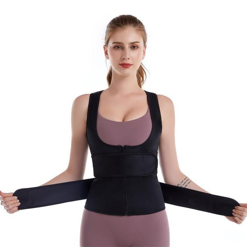 Ceinture amincissante en néoprène pour femme, idéale pour le sauna et la transpiration. - KaoKao