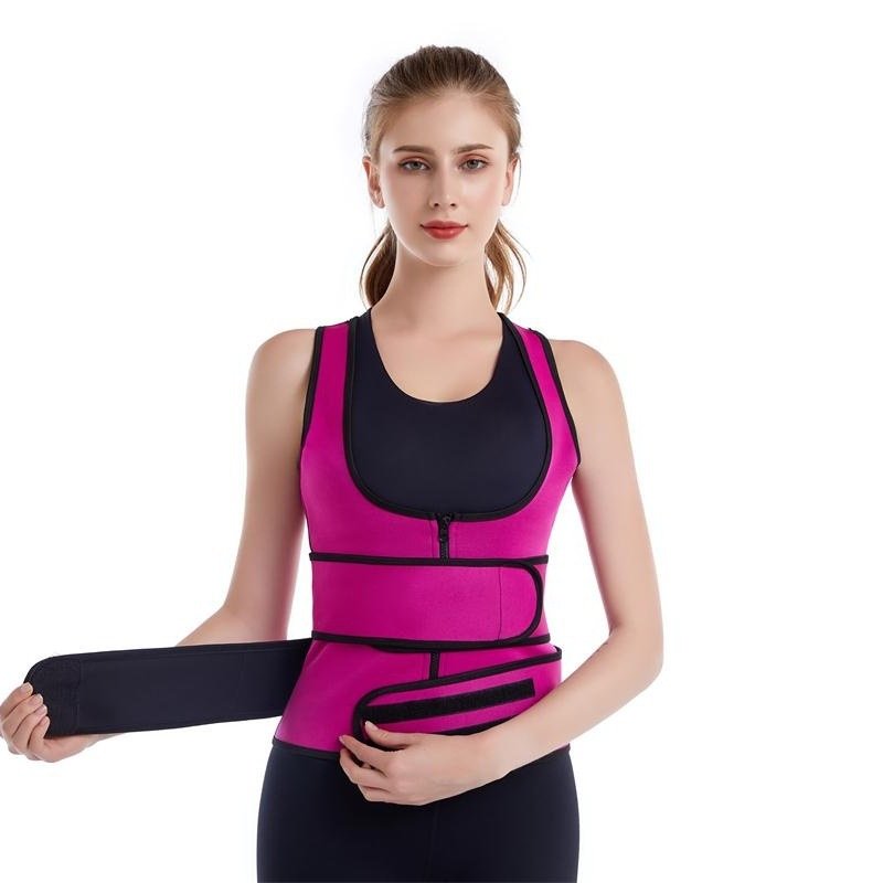 Ceinture amincissante en néoprène pour femme, idéale pour le sauna et la transpiration. - KaoKao