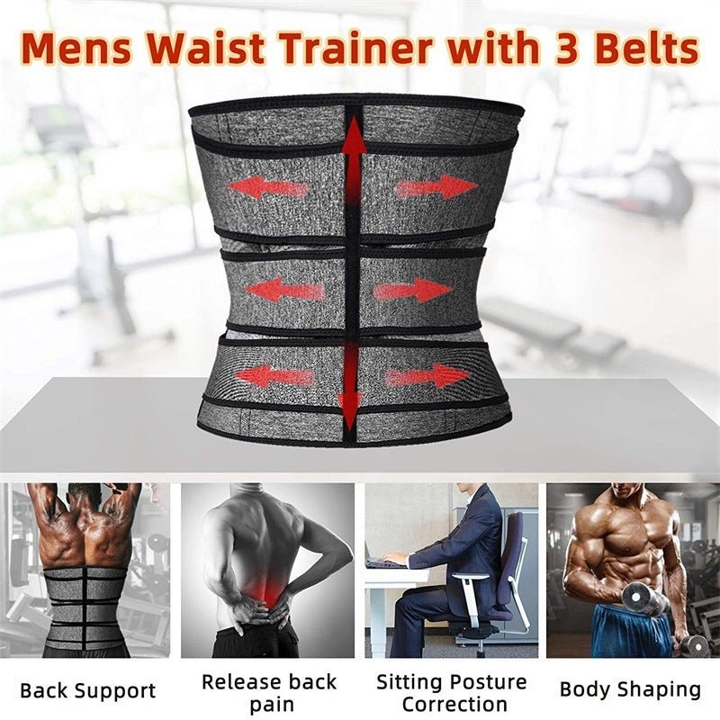 Ceinture amincissante pour homme, corset de sport et fitness - KaoKao