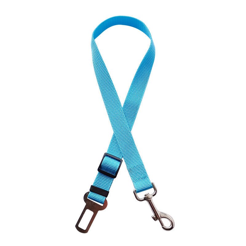 Ceinture de sécurité ajustable pour animaux de compagnie, harnais pour chien, clip de sécurité pour véhicule, traction, colliers pour chiens, accessoires pour animaux de compagnie. - KaoKao