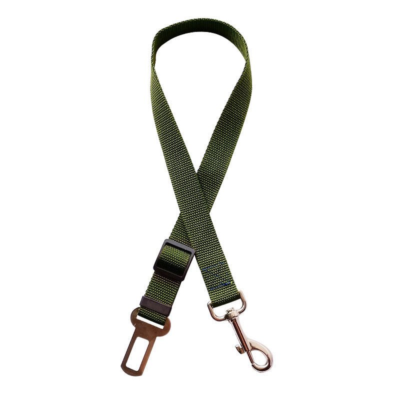 Ceinture de sécurité ajustable pour animaux de compagnie, harnais pour chien, clip de sécurité pour véhicule, traction, colliers pour chiens, accessoires pour animaux de compagnie. - KaoKao