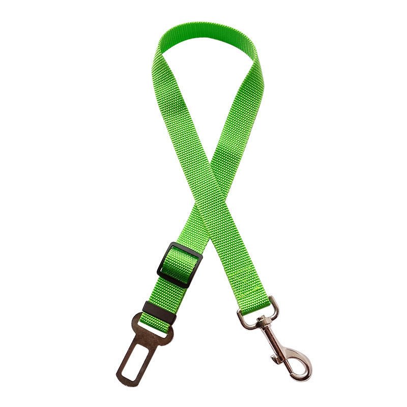 Ceinture de sécurité ajustable pour animaux de compagnie, harnais pour chien, clip de sécurité pour véhicule, traction, colliers pour chiens, accessoires pour animaux de compagnie. - KaoKao