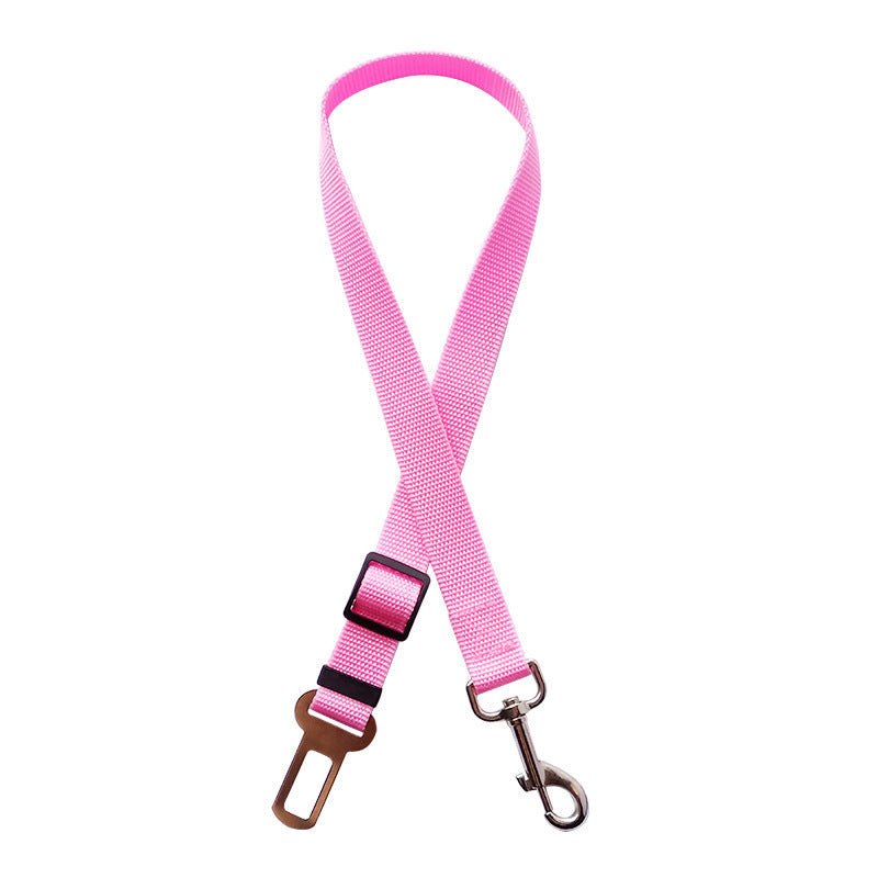 Ceinture de sécurité ajustable pour animaux de compagnie, harnais pour chien, clip de sécurité pour véhicule, traction, colliers pour chiens, accessoires pour animaux de compagnie. - KaoKao