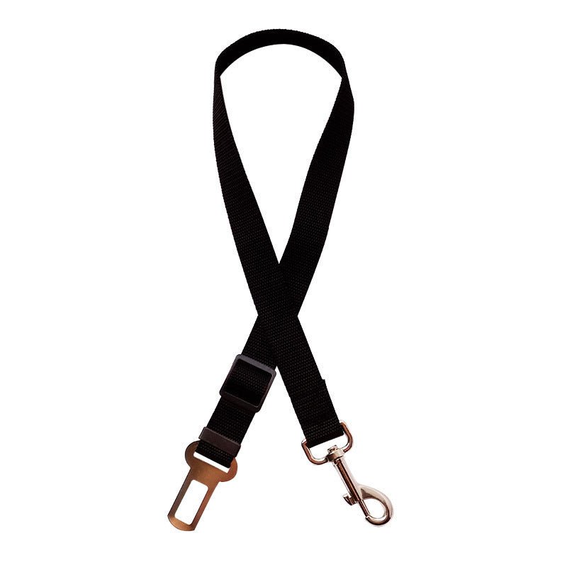 Ceinture de sécurité ajustable pour animaux de compagnie, harnais pour chien, clip de sécurité pour véhicule, traction, colliers pour chiens, accessoires pour animaux de compagnie. - KaoKao