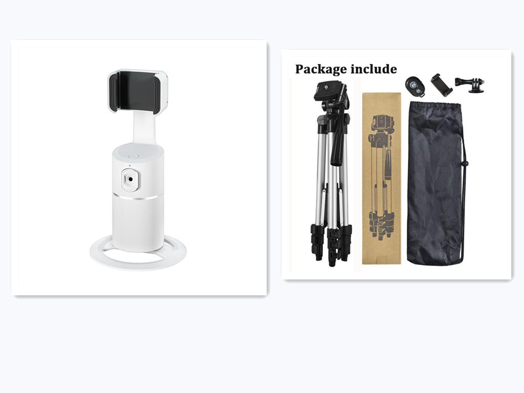 Support de diffusion en direct pour téléphone mobile avec suivi de reconnaissance faciale intelligente PTZ