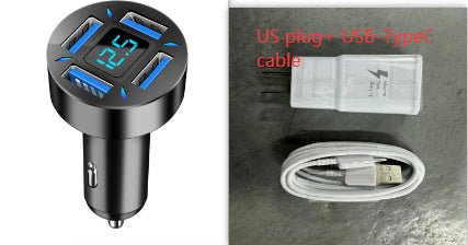 Chargeur de voiture à quatre ports 4 usb - KaoKao