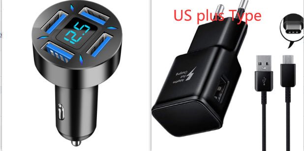Chargeur de voiture à quatre ports 4 usb - KaoKao