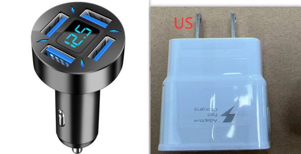 Chargeur de voiture à quatre ports 4 usb - KaoKao