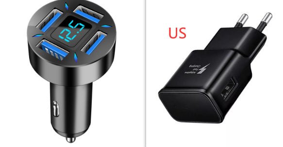Chargeur de voiture à quatre ports 4 usb - KaoKao