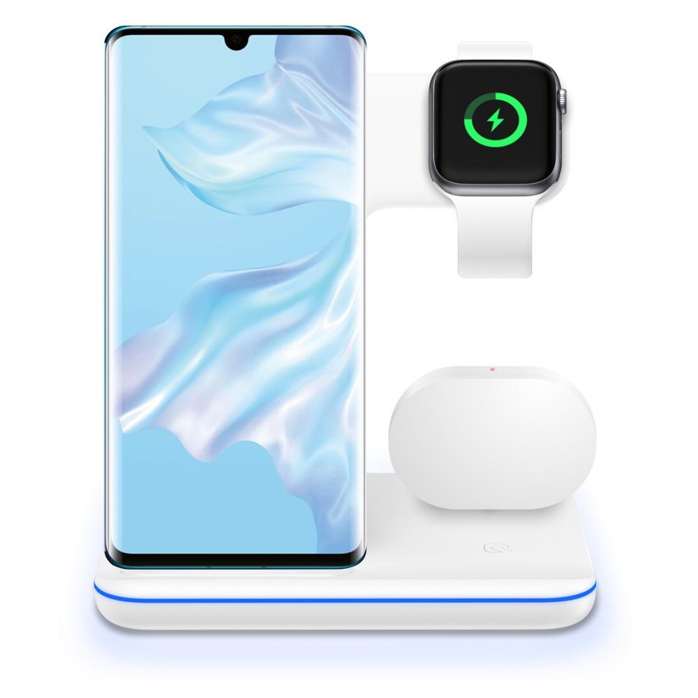 Chargeur sans fil 3 en 1 pour téléphone mobile, montre, écouteurs. - KaoKao
