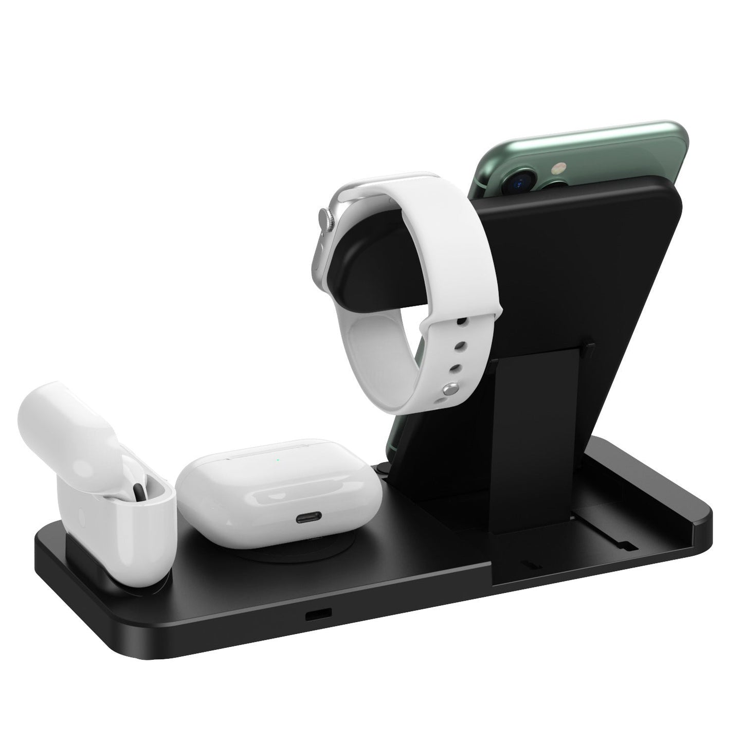 Chargeur sans fil Chargeur sans fil trois en un pour téléphones et montres - KaoKao