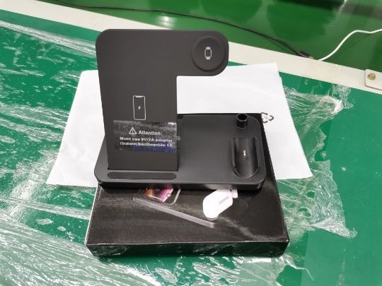 Chargeur sans fil pliable 4 - en - 1 à charge rapide 15w - KaoKao